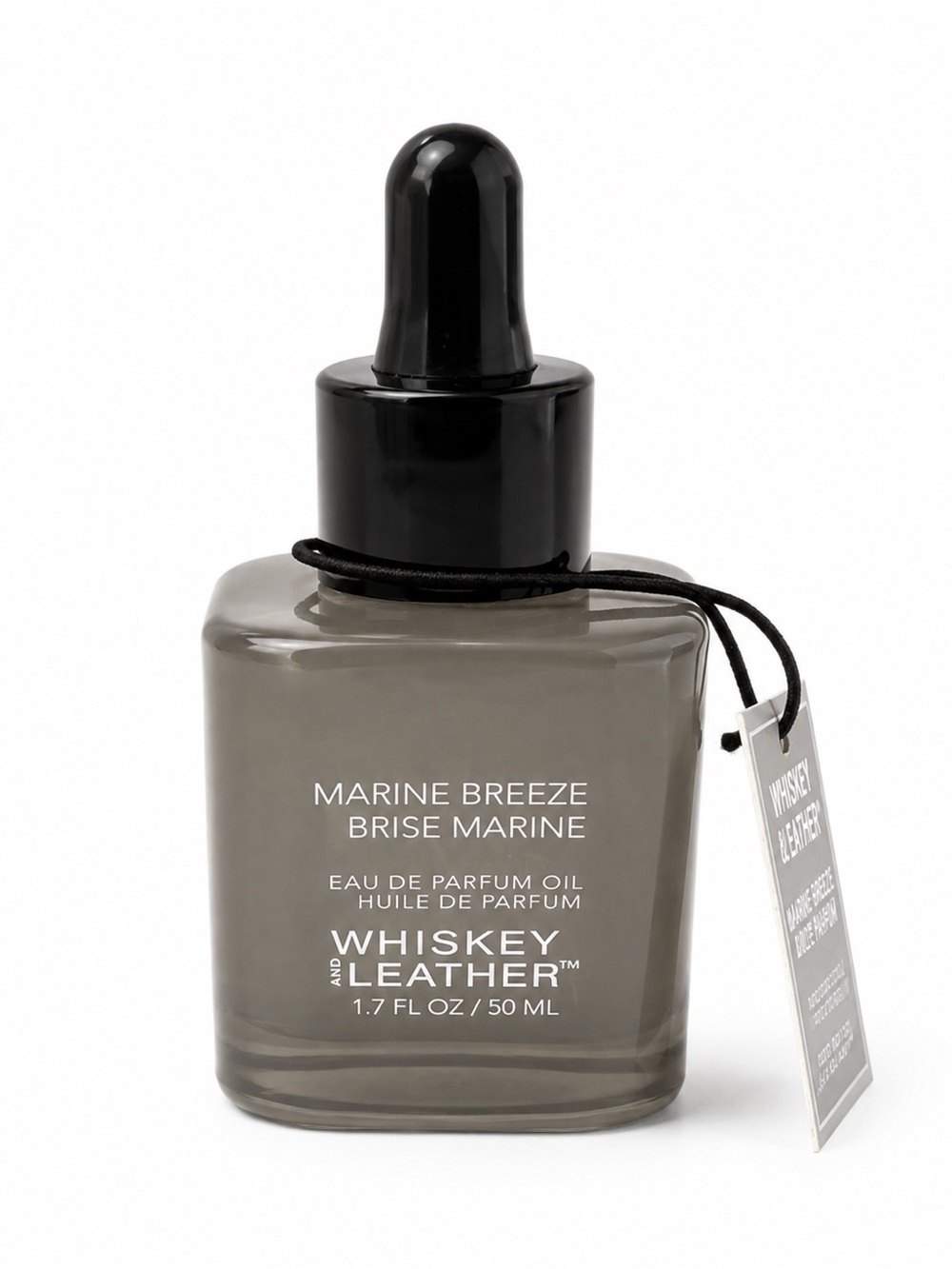 Whiskey & Leather Marine Breeze Eau de Parfum Oil - Black